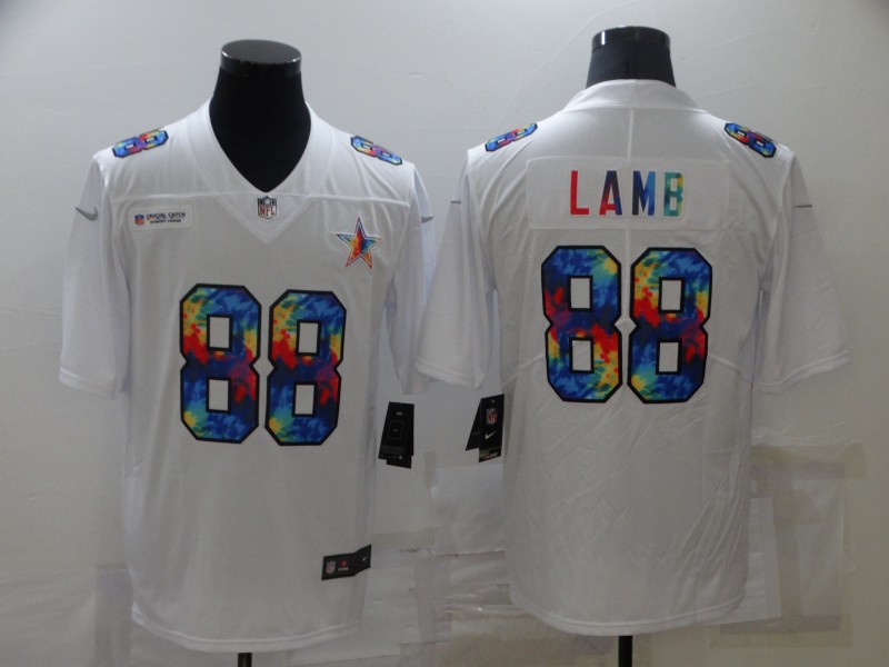 Men's Dallas Cowboys #88 CeeDee Lamb White Crucial Catch Limited Stitched Jersey Men's Dallas Cowboys #88 CeeDee Lamb White Crucial Catch Limited Stitched Jersey